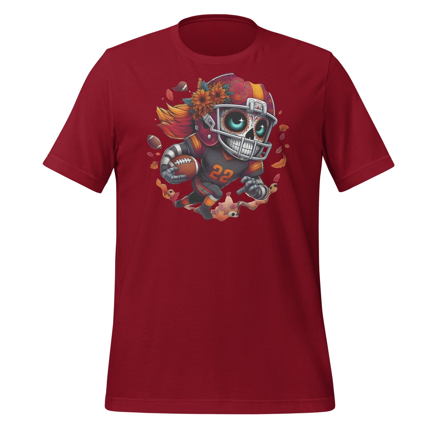 Lil Girl Sugar Skull Football Shirt